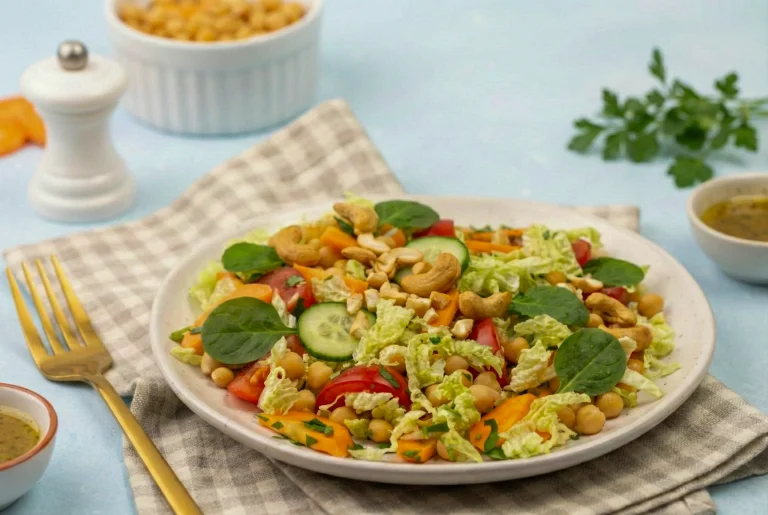 Zesty Vegetable Wellness Salad with Cashew